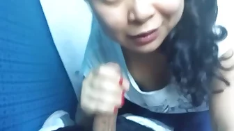 Yu Fan Sucking Cock on a Train to Qingdao