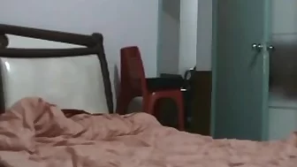 Sweet Chinese pair having sex