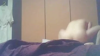 Married asian Korean couple doing his lover at hotel