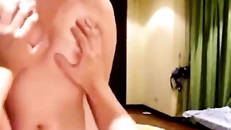 KOREA1818.COM - Sweet Korean Girl Blows and Fucks Lucky BF