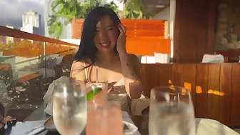 Lonely Korean Girl Fucks Fan POV on Hawaii VLOG